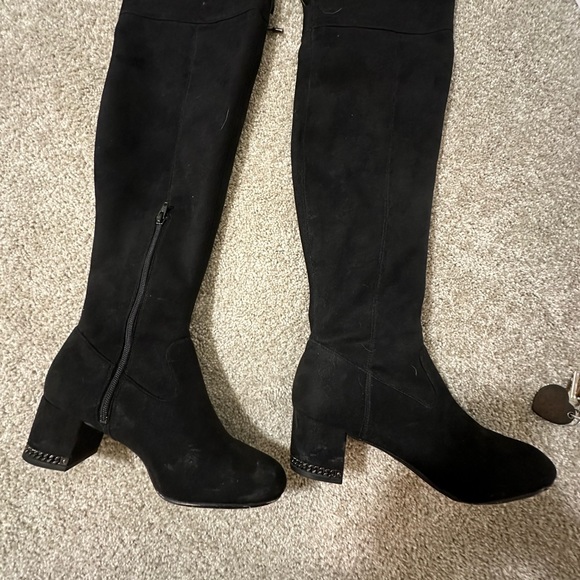 Michael Kors OTK black boot 8 1/2 - Picture 3 of 5
